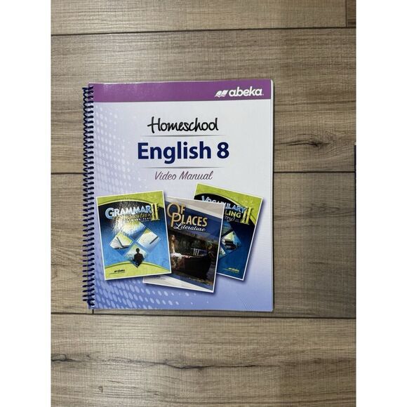 Other - ABeka 8th Grade English Video Manual Lesson Plans 8 Brand New